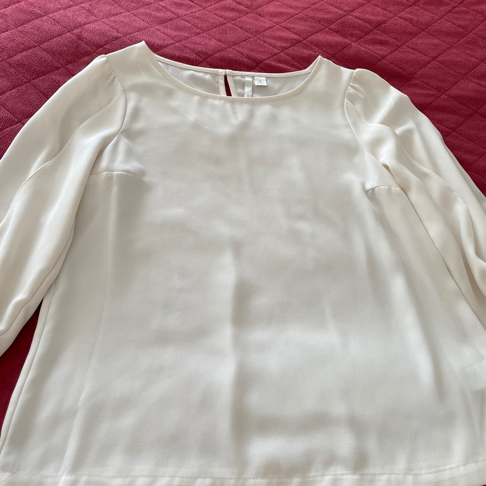 Cute sleeve detail blouse